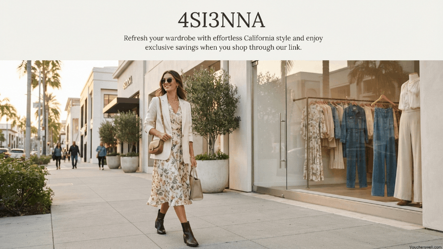 4SI3NNA Coupon Code 2026: Save on Contemporary Women's Fashion
