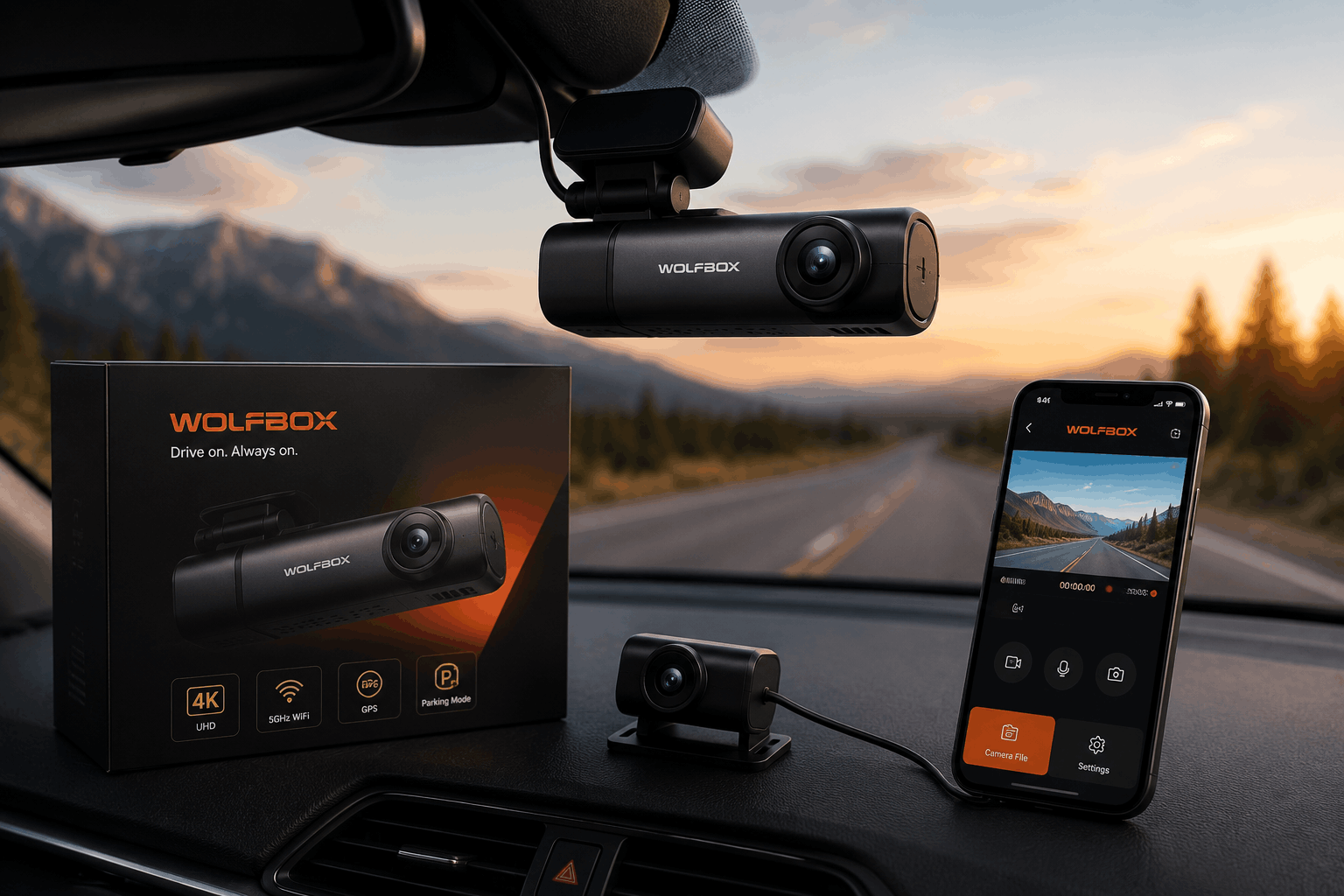 WOLFBOX Coupon Code 2026: Save 15% on Smart Mirror Dash Cams