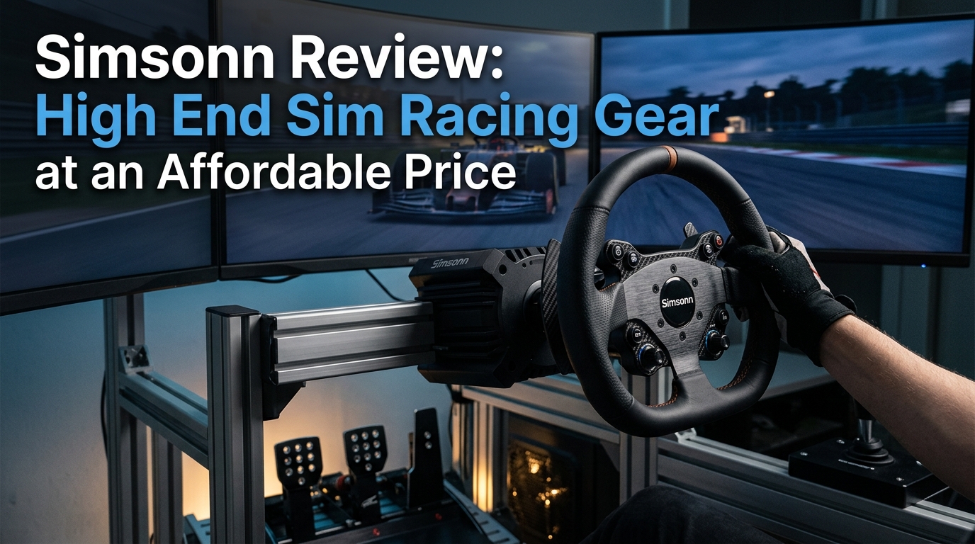 Simsonn Sim Racing Gear Review – 15% Off Discount Code | VouchersWell