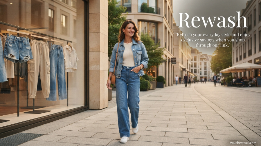 REWASH Coupon Code 2026: Save on Eco-Friendly Denim Fashion
