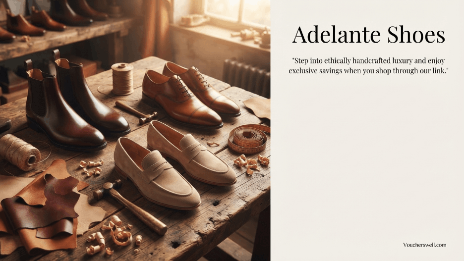Adelante Shoes Coupon Code 2026: Save on Made-to-Order Footwear