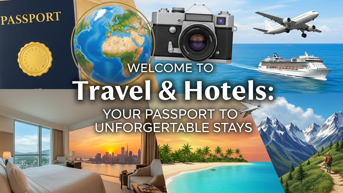 Welcome to Travel & Hotals: Your Passport to Unforgettable Stays